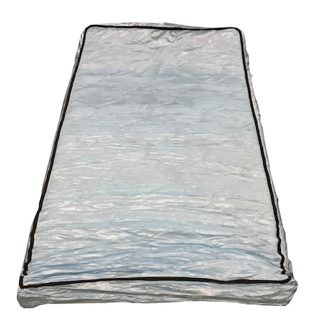 Capital Bedding 38in X 80in Quilted Memory Foam Mattress M-TMQ3880F-RB